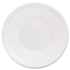 COU Foam Plastic Bowls, 10-12 Ounces, White, Round, 125/Pack