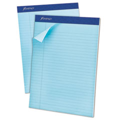 COU Pastels Pads, Legal/Legal Rule, Letter, Blue, 50-Sheet Pads, Dozen