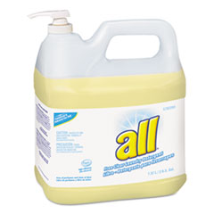 All Free Clear HE Liquid Laundry Detergent, 2 gal Pump Bottle, 2/Carton