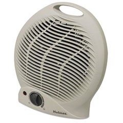 Holmes hfh113-um Compact Electric Fan-Forced Heater, Off-White, 1500W, 9  1/8 x 5 5/8 x 10 5/8