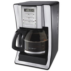 Mr. Coffee bvmcsjx39 12-Cup Programmable Coffeemaker, Black