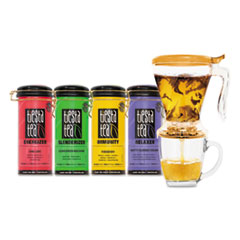 Tiesta Loose Leaf Tea Starter Kit, Assorted, 4 oz Tin