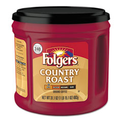 Folgers Coffee, Country Roast, 31.1 oz Canister