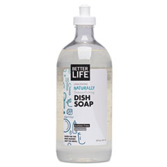 Better Life DISH IT OUT Dish Liquid Soap, Unscented, 22 oz Bottle