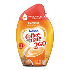 Coffee Mate 2go Liquid Creamer Hazelnut 3 Oz Squeeze Bottle 6 Box