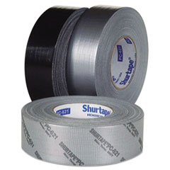 Shurtape Contractor Grade Duct Tape, 2" x 60yd, Silver