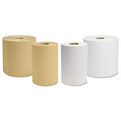 COU Decor Hardwound Roll Towels, Natural, 7 7/8" x 350', 12/Carton