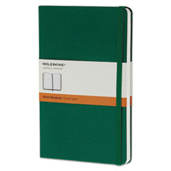 COU Hard Cover Notebook, Ruled, 8 1/4 x 5, Oxide Green Cover, 240 Sheets