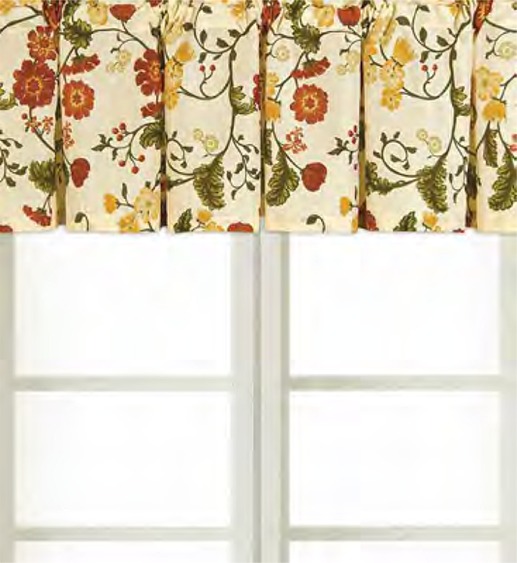 C F 15 5x72 Valance Carlisle Red Williamsburg Home Home Decor Window Treatments Hardware Valances Scarves