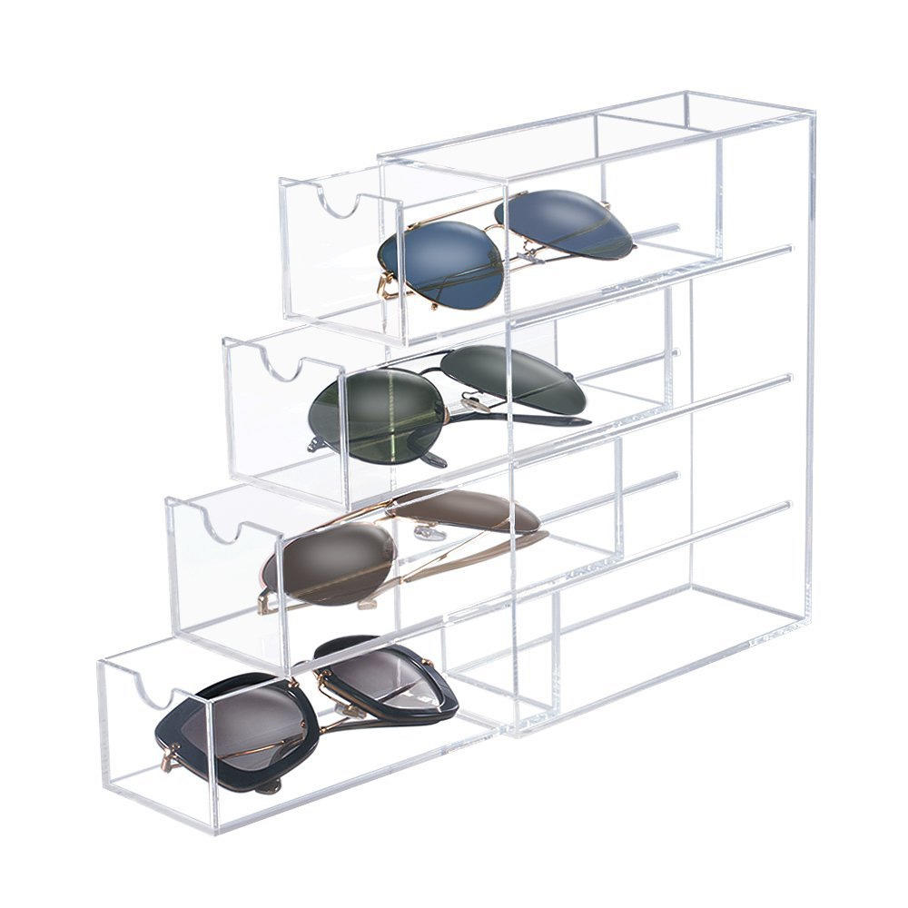 Vandue OnDisplay 4 Tier Acrylic Sunglasses/Eyeglasses Organizer