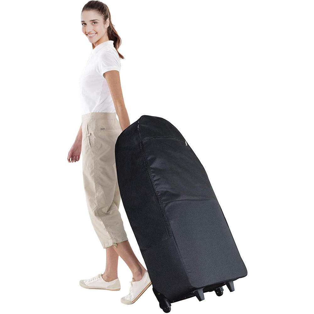 Vandue Royal Massage Deluxe Black Universal Folding Massage Chair Carry Case w/Wheels