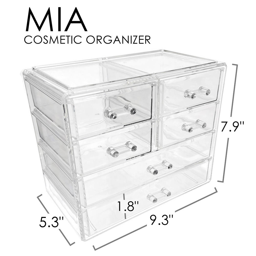 OnDisplay Mia 6 Drawer Cosmetic/Jewelry Organizer