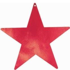 otc gold star 12inch cutout 1 dozen gold foil cardboard star cutouts