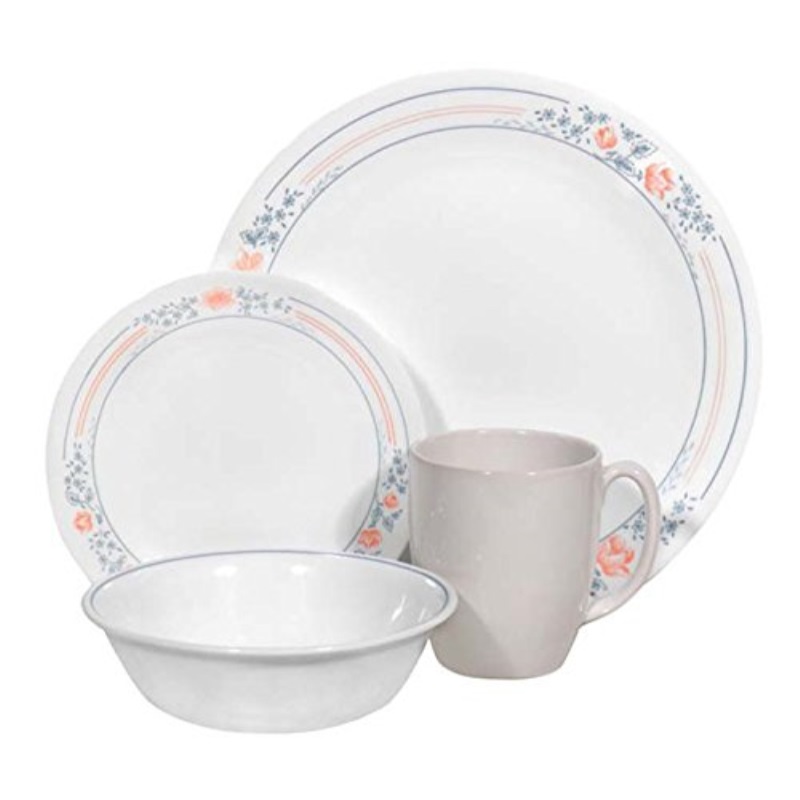 Corelle 1076553 Livingware Spring Blue 76 Pc Set Corelle 1076553 Livingware Spring Blue 76 Pc Set