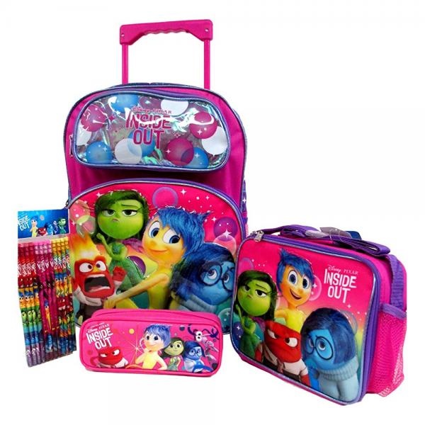 Disney Rapunzel Backpack Lunch Tote Tangle Bag2school Inside Out Disney Pixar Large 16 Backpack Book Bag Lunch Box Andamp
