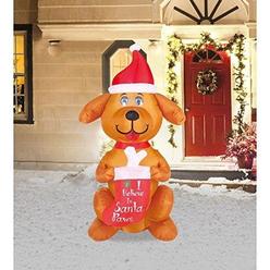 air flowz christmas inflatable animated yellow labrador retriever with blinking eyes in santa hat holding stocking - Labrador Outdoor Christmas Decoration air flowz christmas inflatable animated yellow labrador retriever with blinking eyes in santa hat holding stocking - Labrador Outdoor Christmas Decoration