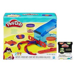 Play-Doh Fun Factory Set Bundle with Bonus Glow In The Dark 2oz