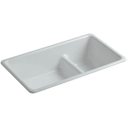 Kohler Kohler K 6625 95 Iron Tones Smart Divide Self Rimming