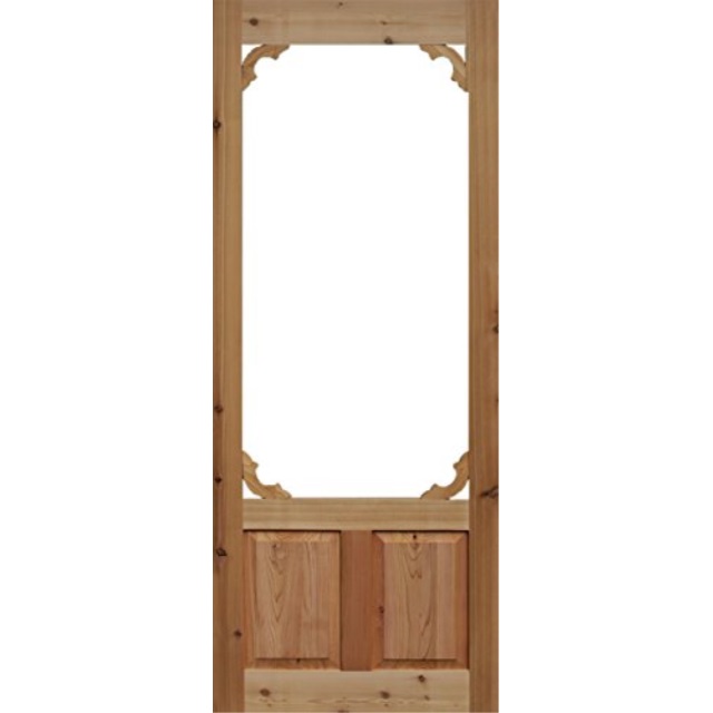 Kimberly Bay Cedar Woodland Screen Door 32 In X 80 In 32x80
