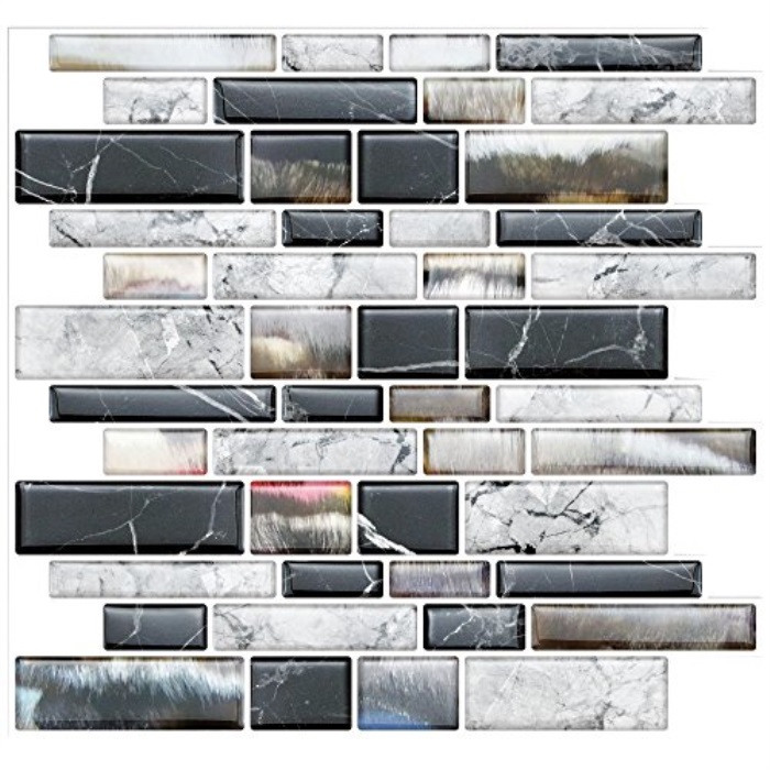 L And Stick Backsplash Wall Tiles In The Dot Stick On Tiles For Backsplash Kitchen Self