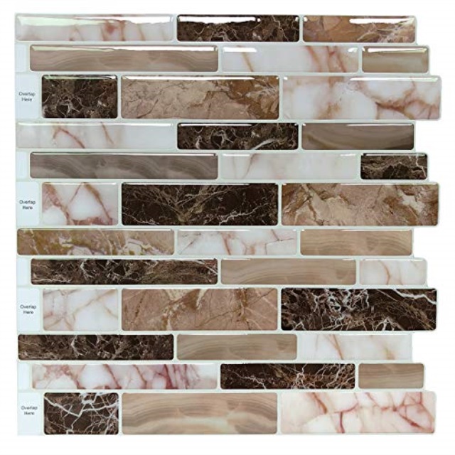 Longking L And Stick Tile Backsplash For Kitchen Marble Design Longking L And Stick Tile Backsplash For Kitchen Marble Design 10 Sheets