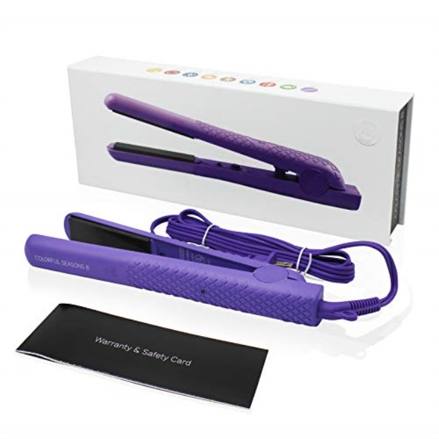 Herstyler Hair Liances Sears Herstyler Colorful Seasons Hair Straightener Dual Voltage Ceramic Flat Iron 1 25 Inch