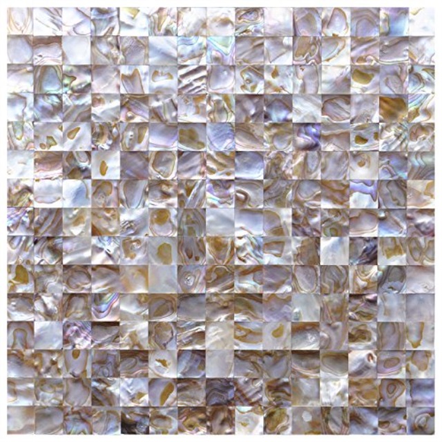 Ceramic Tile Flooring Stone Sears Art L And Stick Mother Of Pearl Shell Tile For Kitchen Backsplashes 12 X