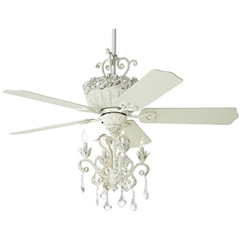 Casa Vieja Adib01m7m6acl 52 Chic Rubbed White Chandelier Casa Vieja 52 Chic Rubbed White Chandelier Ceiling Fan
