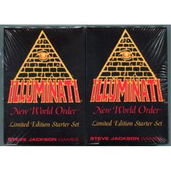 INWO 1994-1995 - Illuminati New World Order collectible card game - (INWO Limited Edition Starter Set) Factory Sealed 2 Double Decks
