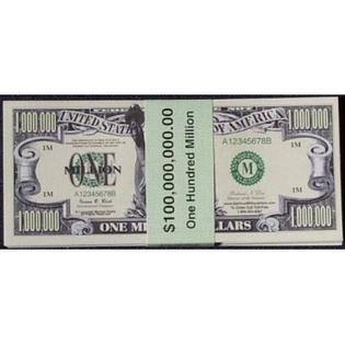 Green Mountain Direct Set Of 100 Million Dollar Bills Green Mountain Direct Set Of 100 Million Dollar Bills