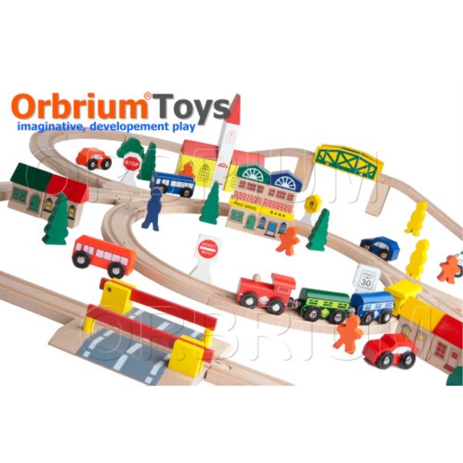 100 Piece Orbrium Toys Triple Loop, Chuggington Bed Frame