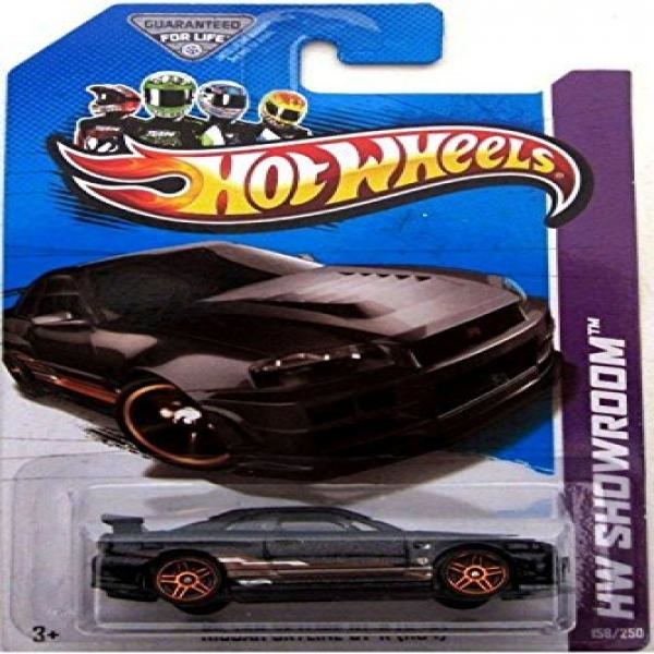 13 Hot Wheels Hw Showroom Nissan Skyline Gt R R34 Black