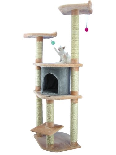 Armarkat Cat Tree Model A6401 Blanched Almond Armarkat Cat Tree Model A6401 Blanched, Armarkat Cat Trees