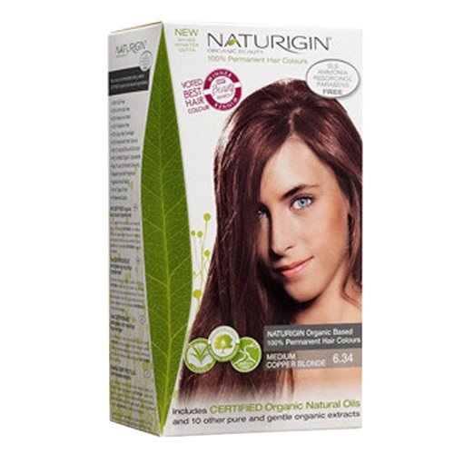 Naturigin Permanent Hair Color, Copper Blonde, Medium