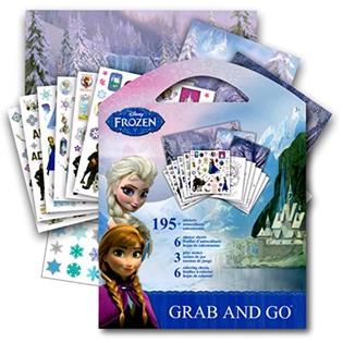 Download Disney Frozen Stickers Activity Coloring Book Elsa Anna Olaf And Kristoff