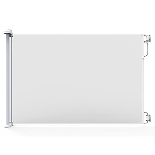 Perma Child Safety Perma Retractable Baby Gate Extra Wide Up To 71 White