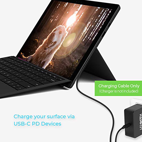 Zykio Conseb07pntdknr Surface Connect To Usb C Charging Cable 15v 3a Compatible With Microsoft Surface Pro 7 6 5 4 3 Surface Laptop 3 2 1 Surface Go S Zykio Conseb07pntdknr Surface Connect To Usb C Charging Cable 15v 3a Compatible With Microsoft Surface Pro 7 6 5 4 3 Surface Laptop 3 2 1 Surface Go S
