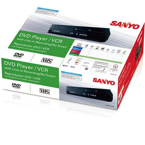 Aleleb00yfgwrfg Sanyo Corp Dv2f Dual Deck Dvd And Vhs Player Aleleb00yfgwrfg Sanyo Corp Dv2f Dual Deck Dvd And Vhs Player