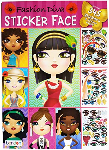 Bendon Fashion Diva Sticker Face