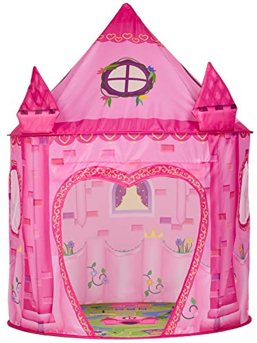 Impirilux Princess Play Tent Playhouse  Unique Castle Design for Indoor and Outdoor Fun Imaginative Games  Gift  Foldable Playhouse Toy