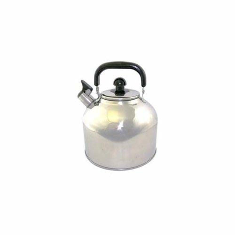 Ballington Stainless Steel Whistling Tea Kettle Large 7 Quart Teapot with Mesh Infuser 6.3 Liter Hot Water Pot Removable Lid Covered Handle