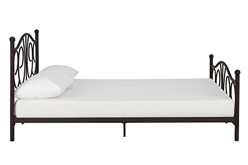 Dorel Dhp Victoria Metal Bed Frame, Are Metal Bed Frames Adjustable In Height