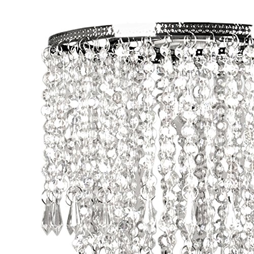 Tadpoles Faux Crystal Triple Layer Dangling Shade Chandelier Style Tadpoles Faux Crystal Triple Layer, Tadpoles Faux Crystal Chandelier