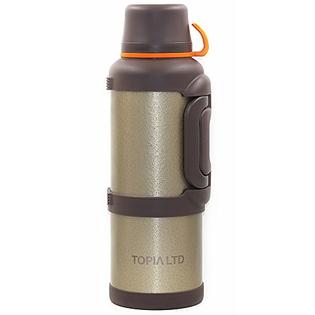 Gigantic 128oz Steel Thermos, 1 gallon, Hot & Cold, Vacuum Instulated,by  TOPIA LTD