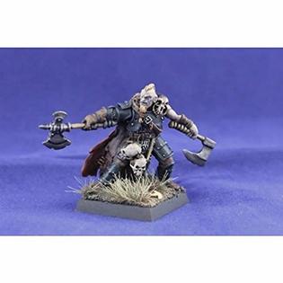 Dark Heaven Legends: Castrus Vile – Evil Mercenary 25mm Unpainted Fantasy Miniature