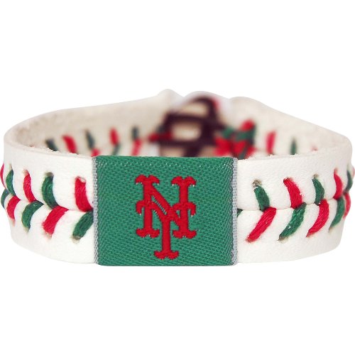 GAMEWEAR New York Mets Bracelet Team Color Baseball Holiday CO