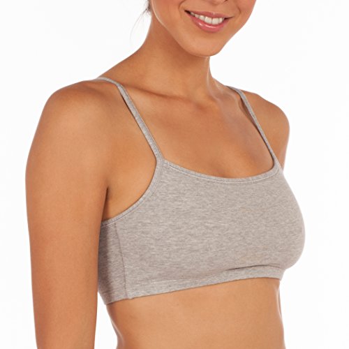 Fruit of the Loom womens Spaghetti strap Pullover Sports Bra, 6-Pack