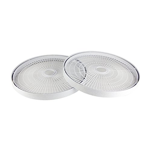 NESCO LT-2SG Snackmaster 13.5 Add-a-Tray for NESCO Food Dehydrators, White, 2 Count