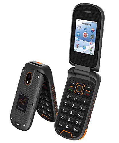 Plum Rugged Flip Phone 4G GSM Unlocked Water Proof Shock Proof IP68 Military Grade - oNLY fOR iNTERNATIONAL uSE