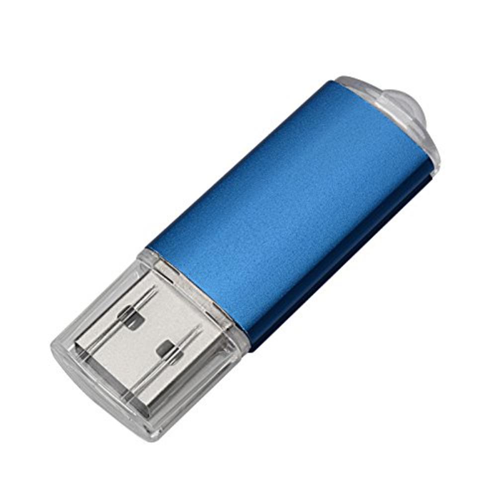 raoyi U215BL1G-10 RAOYI 10Pack 1GB 1G USB Flash Drive USB 2.0 Memory Stick Bulk Thumb Pen Blue